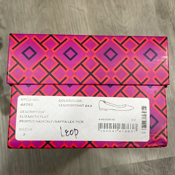 Tory Burch Elizabeth Flats- Size 7