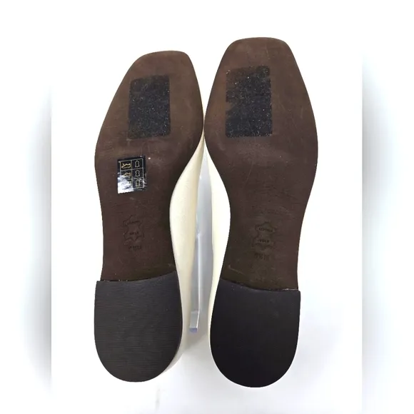 Tory Burch Georgia Ballet Flats In Lt. Cream