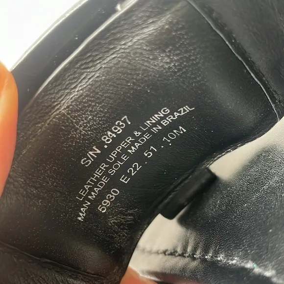 Tory Burch Georgia Sandal Calf Leather Black Flats 10