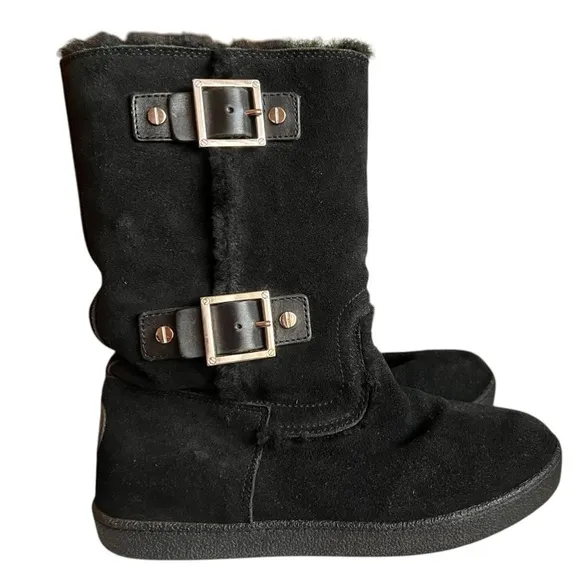 Tory Burch shearling boots size 6.5