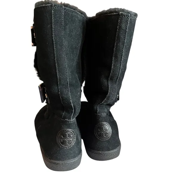 Tory Burch shearling boots size 6.5