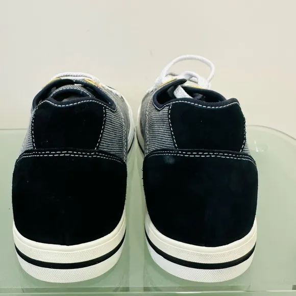 TOTO Men's Invisible 2.4&quot; Height Increasing Elevator Casual Grey/Black‎ Sneakers