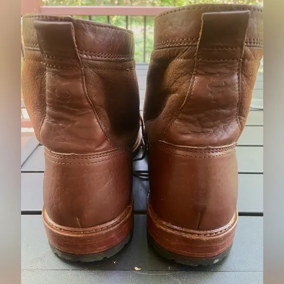 Trask Lowell Men’s Boots American Steer/Shearling 11.5 M