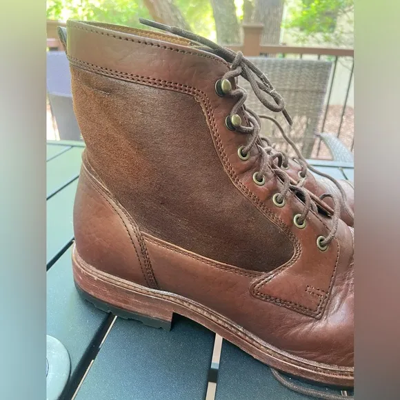Trask Lowell Men’s Boots American Steer/Shearling 11.5 M