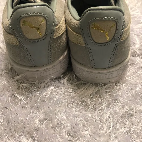 Trendy Suede Sneakers with Unique Laces