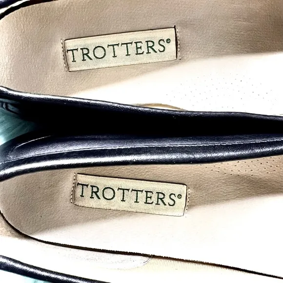 TROTTERS 80s SOFT LEATHER Penny Loafers Women’s 11 Could Fit As 10.5