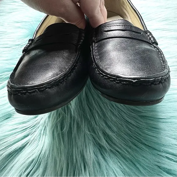 TROTTERS 80s SOFT LEATHER Penny Loafers Women’s 11 Could Fit As 10.5