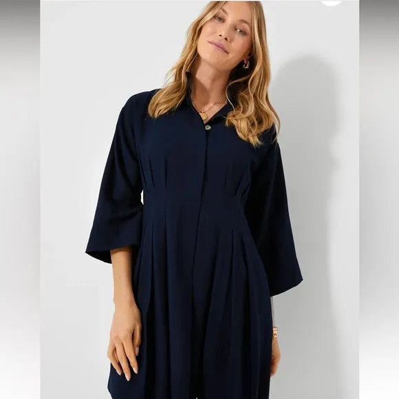 Tuckernuck Pomander Place Darien Dress, Navy