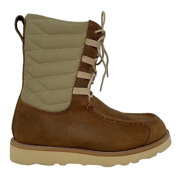Twisted X Boots NWT Women’s 8” Wedge Sole Oiled Saddle and Tan Size 7