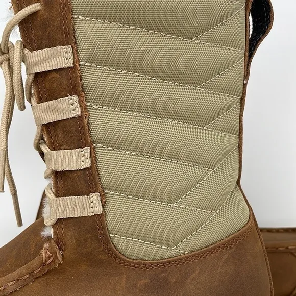 Twisted X Boots NWT Women’s 8” Wedge Sole Oiled Saddle and Tan Size 7