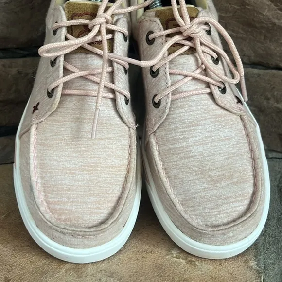 Twisted X Wonens Kicks Casual Sneakers / Baby Pink / SZ 7.5