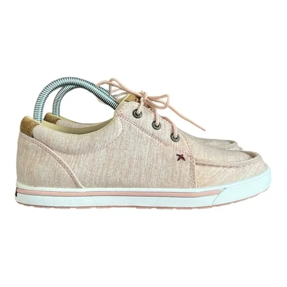 Twisted X Wonens Kicks Casual Sneakers / Baby Pink / SZ 7.5