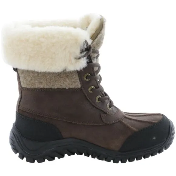 UGG ADIRONDACK II BROWN SHEEPSKIN WOMEN'S SNOW BOOTS SIZE 6 - 1008465