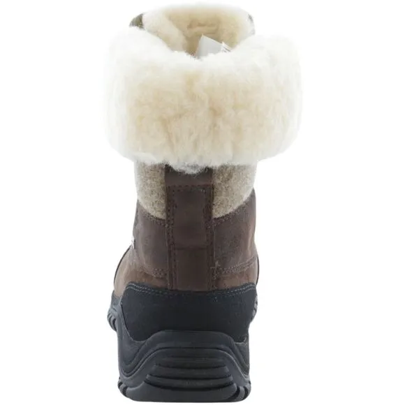 UGG ADIRONDACK II BROWN SHEEPSKIN WOMEN'S SNOW BOOTS SIZE 6 - 1008465