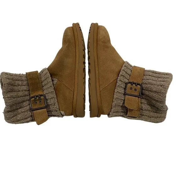 Ugg Australia Cambridge Knit Fold Boots Size‎ 6