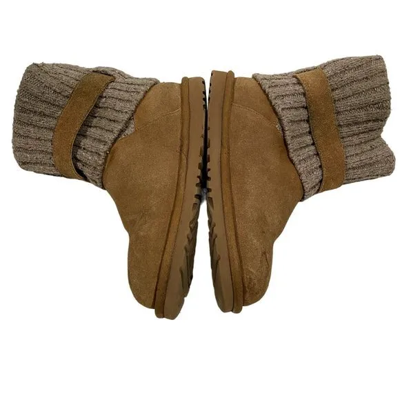 Ugg Australia Cambridge Knit Fold Boots Size‎ 6