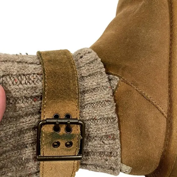 Ugg Australia Cambridge Knit Fold Boots Size‎ 6