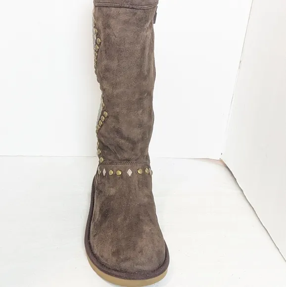 UGG Avondale suede and shearling boots