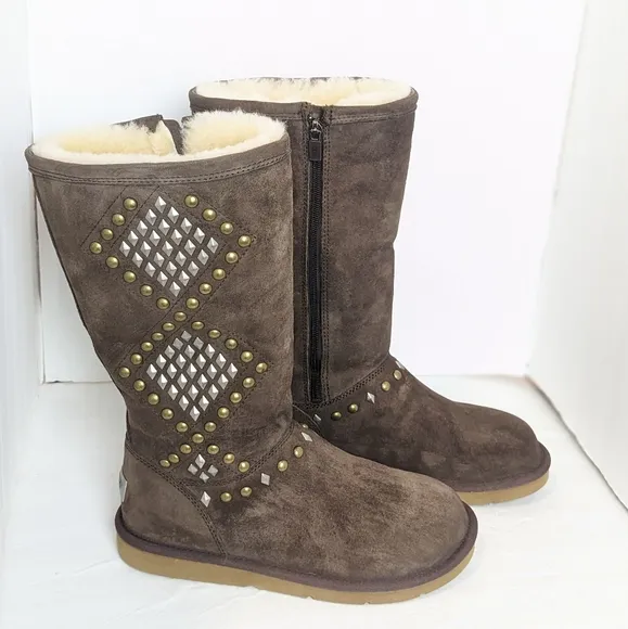 UGG Avondale suede and shearling boots