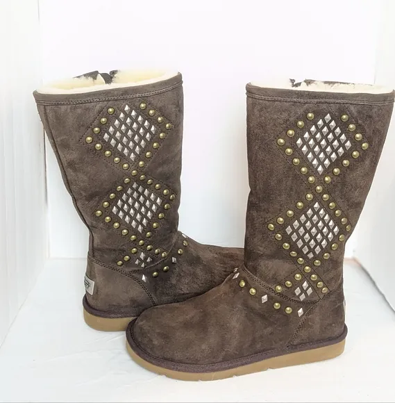 UGG Avondale suede and shearling boots