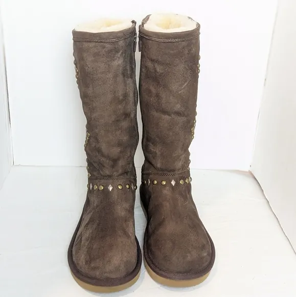 UGG Avondale suede and shearling boots
