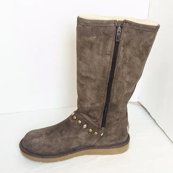 UGG Avondale suede and shearling boots
