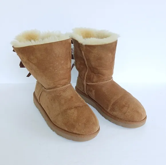 Ugg Bailey Bow Boots Girls Size 5