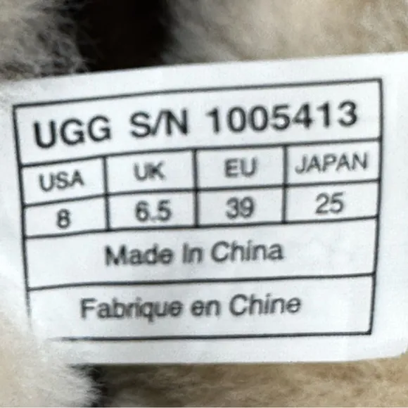 Ugg Beckham Boots. Size 8