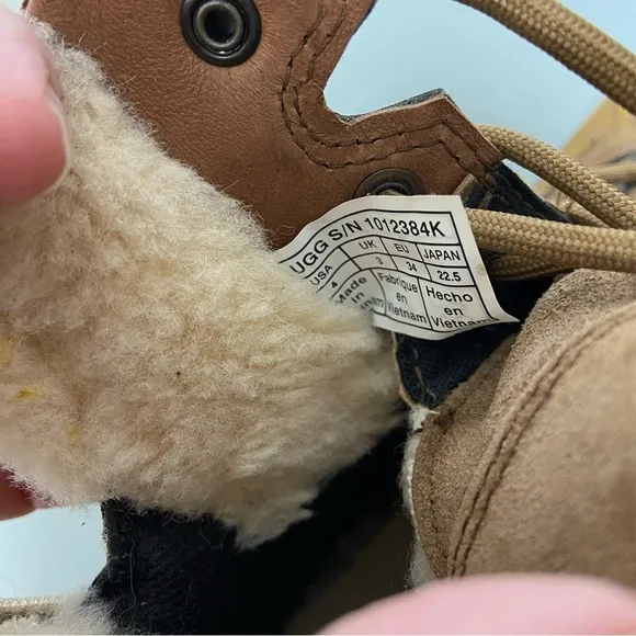 UGG Big Kids Leggero Boots Chestnut  Snow Boots Duck Boots Size 4 1012384K