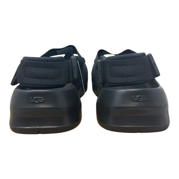UGG BLACK STRATUS PLATFORM STRAPPY Water Sport SANDALS Men's US 10/ EUR 43 ~NWT