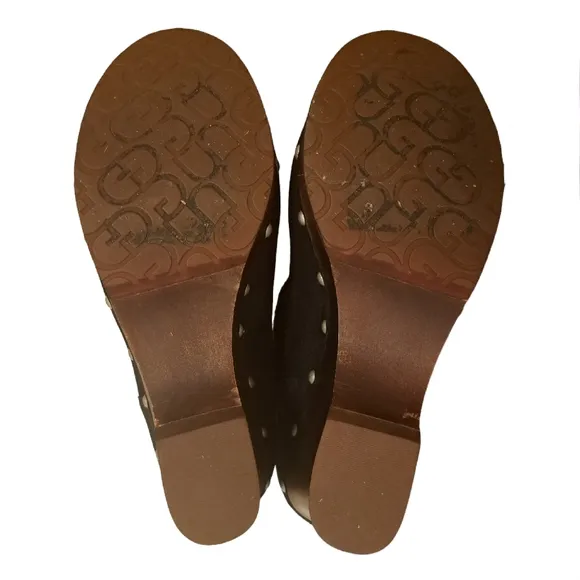 UGG Carnegie Studded Leather Shearling Boots