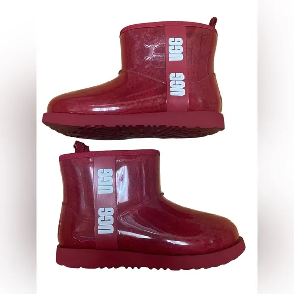 UGG Classic Clear Mini Marble Boots