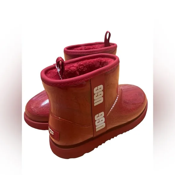 UGG Classic Clear Mini Marble Boots