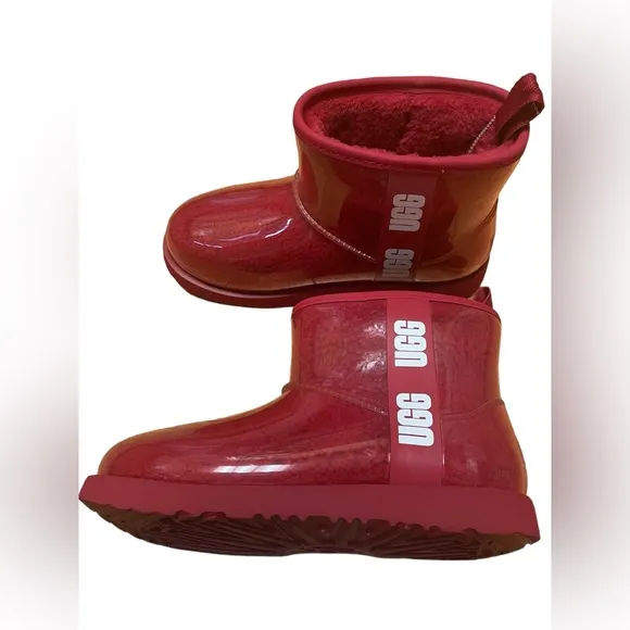 UGG Classic Clear Mini Marble Boots