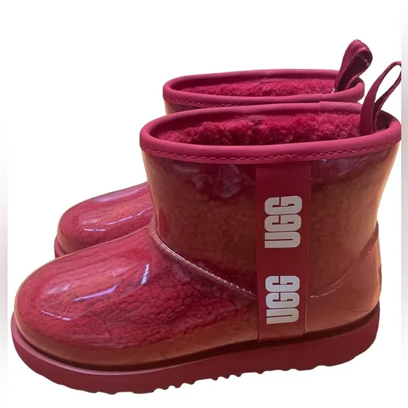 UGG Classic Clear Mini Marble Boots