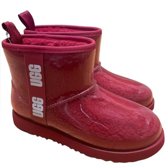 UGG Classic Clear Mini Marble Boots