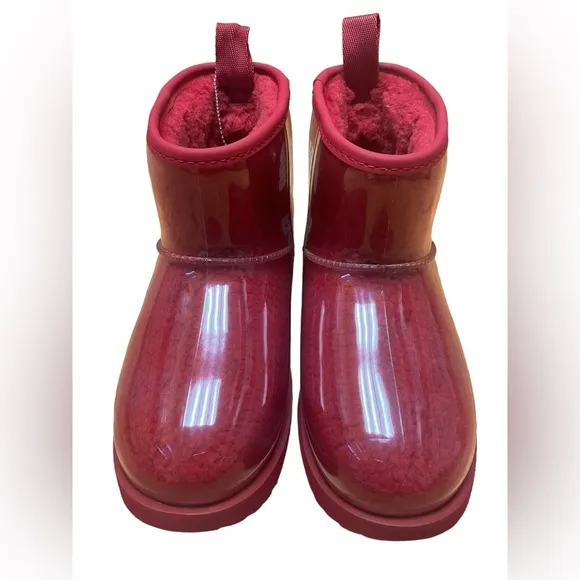 UGG Classic Clear Mini Marble Boots