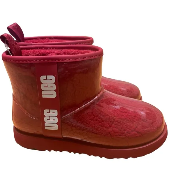 UGG Classic Clear Mini Marble Boots