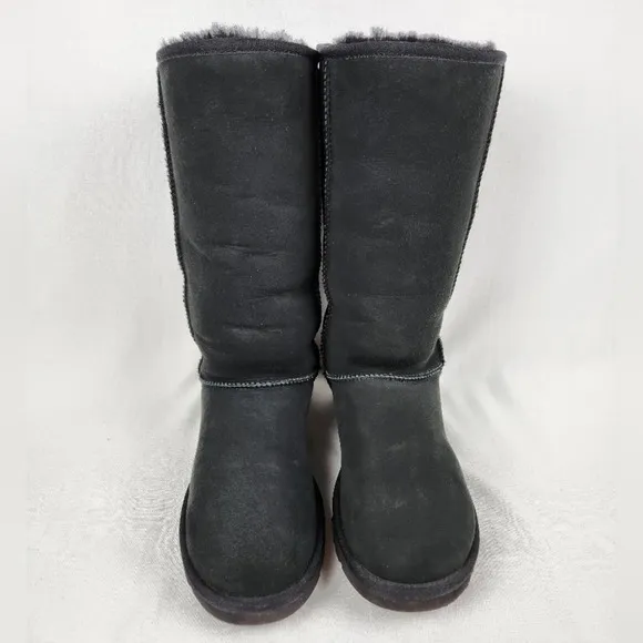Ugg Classic Tall Black Shearling Boots