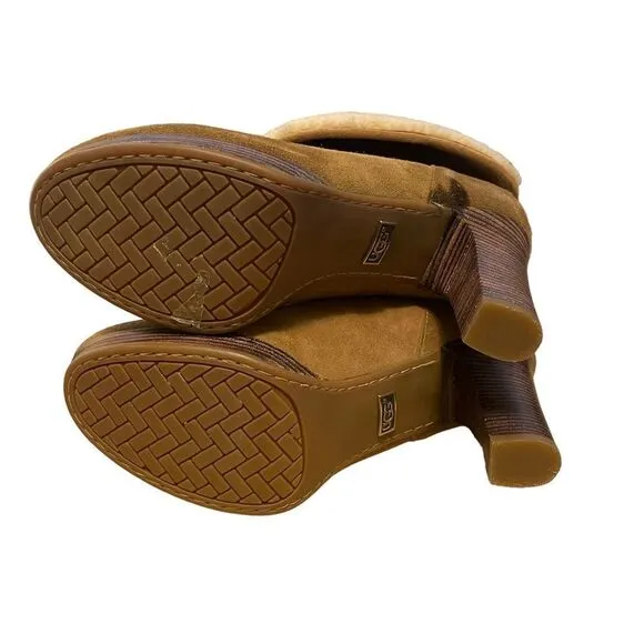 UGG Dandylion II Ankle Boots Shearling Size 8.5 NEW