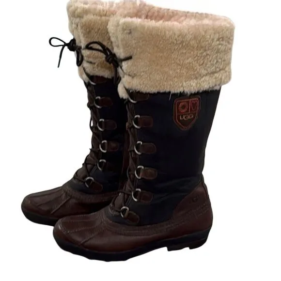 Ugg Edmonton tall lace up boots