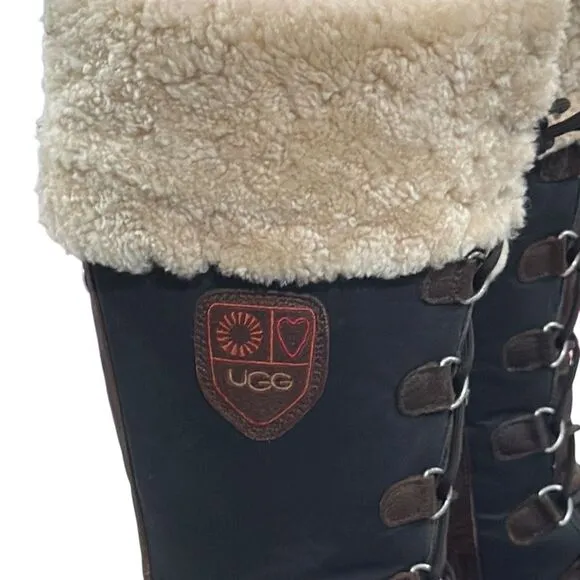 Ugg Edmonton tall lace up boots