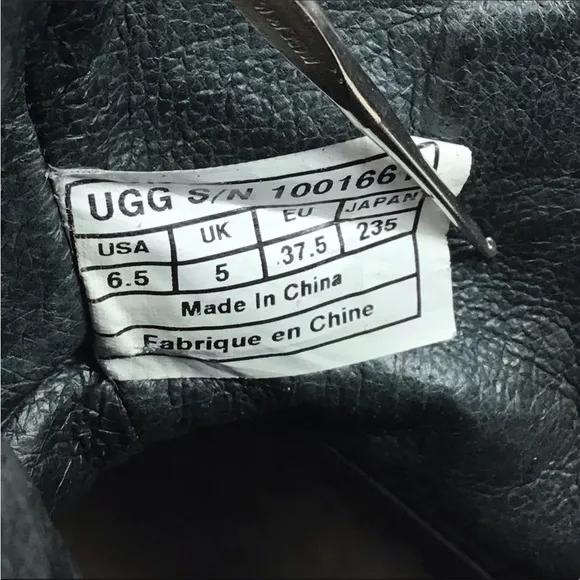 UGG Fabrizia Boots with Buckles 6.5
