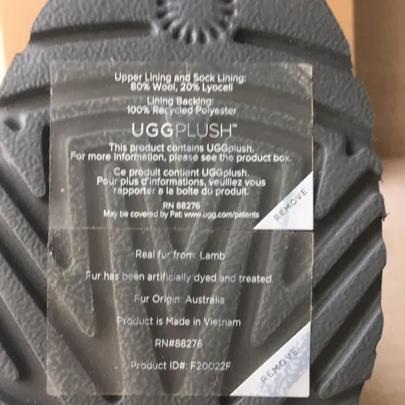 UGG Grey Cory II Genuine Shearling Lined Boots Sz 5.5 US