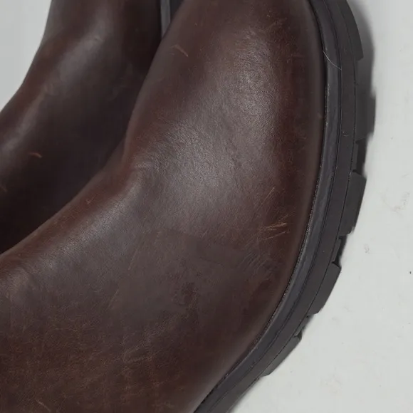 UGG Hillmont Chelsea Chesnut Leather Men's Boots Size 14