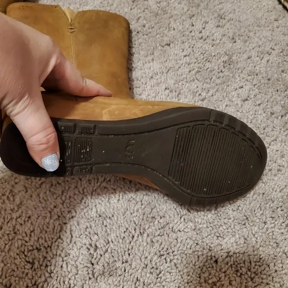 UGG Joely Shearling Wedge Boots