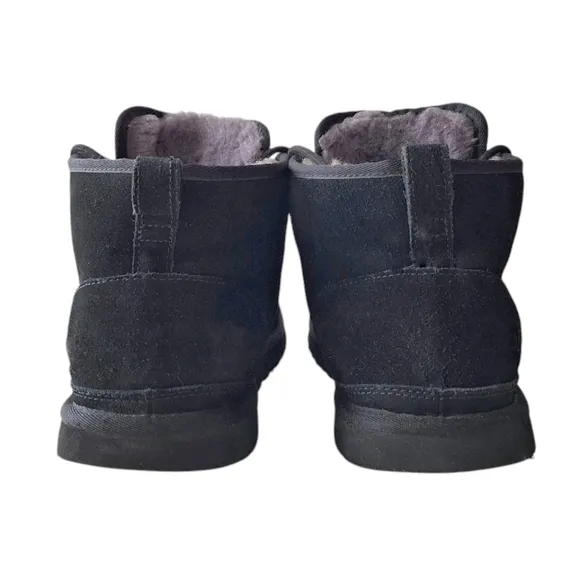 UGG Mens Black Suede Ankle Boots Gorpcore Outdoors Indie