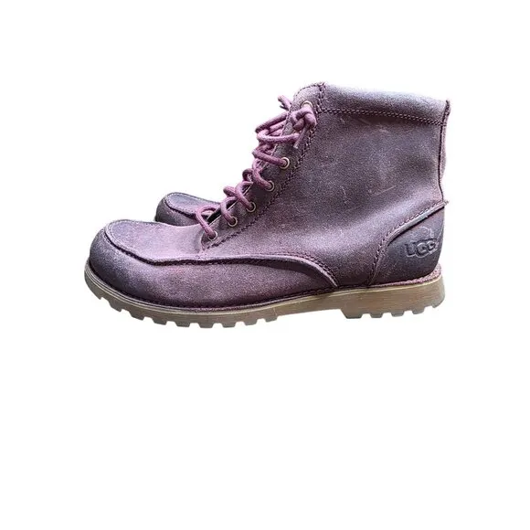 UGG Men's Fallbrook Casual Hiking work Boots Cordovan Moc Toe size 11