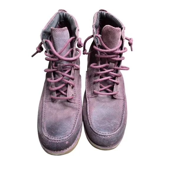 UGG Men's Fallbrook Casual Hiking work Boots Cordovan Moc Toe size 11