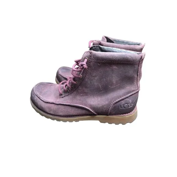 UGG Men's Fallbrook Casual Hiking work Boots Cordovan Moc Toe size 11